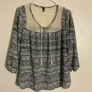Pattern blouse